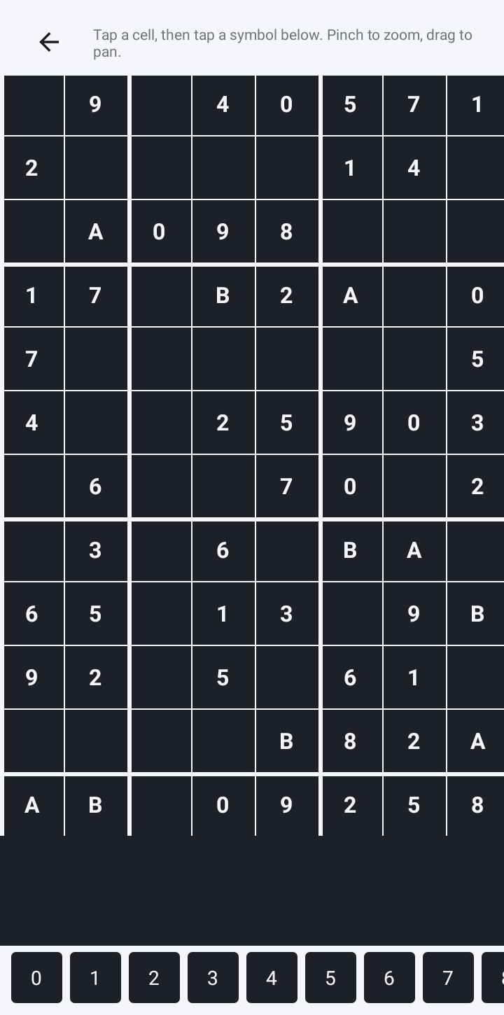 Screenshot of the Useless Clock app
